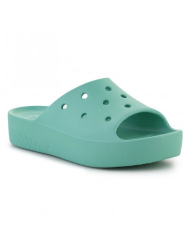 Crocs Slides Î¼Îµ Î Î»Î±Ï„Ï†ÏŒÏÎ¼Î± ÏƒÎµ ÎœÏ€ÎµÎ¶ Î§ÏÏŽÎ¼Î± 208180-3UG